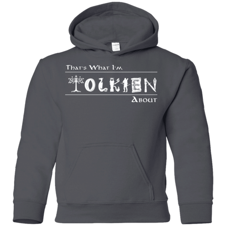 Sweatshirts Charcoal / YS Tolkien About Youth Hoodie