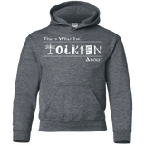 Sweatshirts Dark Heather / YS Tolkien About Youth Hoodie