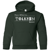 Sweatshirts Forest Green / YS Tolkien About Youth Hoodie
