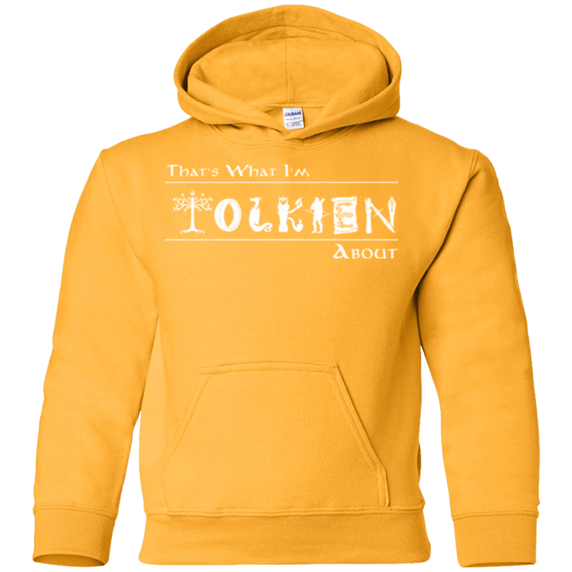Sweatshirts Gold / YS Tolkien About Youth Hoodie