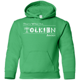 Sweatshirts Irish Green / YS Tolkien About Youth Hoodie