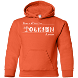 Sweatshirts Orange / YS Tolkien About Youth Hoodie