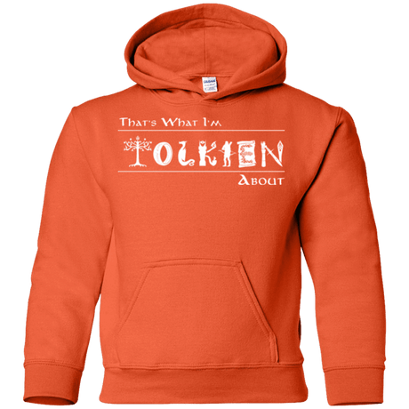 Sweatshirts Orange / YS Tolkien About Youth Hoodie