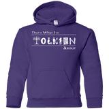 Sweatshirts Purple / YS Tolkien About Youth Hoodie
