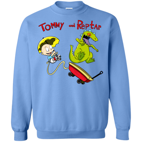 Sweatshirts Carolina Blue / S Tommy and Reptar Crewneck Sweatshirt