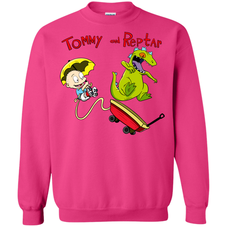 Sweatshirts Heliconia / S Tommy and Reptar Crewneck Sweatshirt