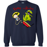Sweatshirts Navy / S Tommy and Reptar Crewneck Sweatshirt