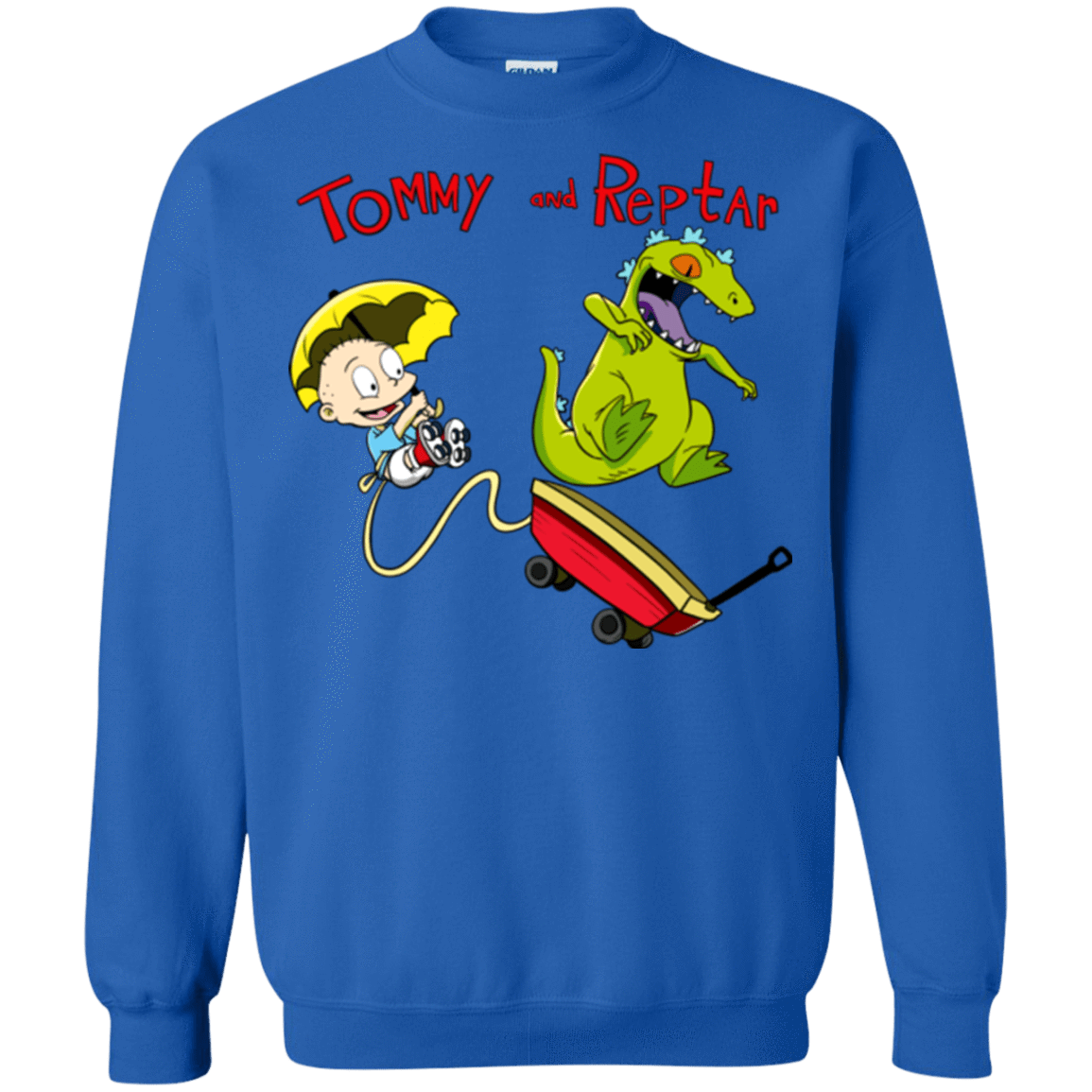 Sweatshirts Royal / S Tommy and Reptar Crewneck Sweatshirt
