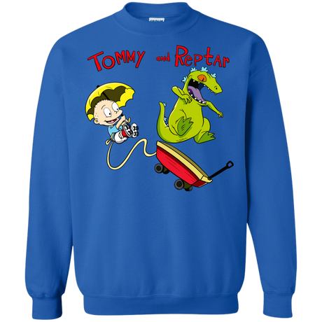 Sweatshirts Royal / S Tommy and Reptar Crewneck Sweatshirt