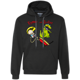 Sweatshirts Black / S Tommy and Reptar Premium Fleece Hoodie