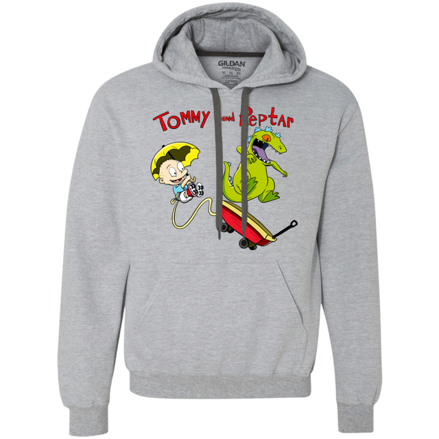 Sweatshirts Sport Grey / S Tommy and Reptar Premium Fleece Hoodie
