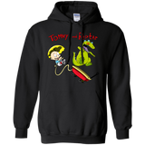 Sweatshirts Black / S Tommy and Reptar Pullover Hoodie
