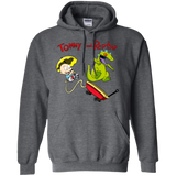 Sweatshirts Dark Heather / S Tommy and Reptar Pullover Hoodie