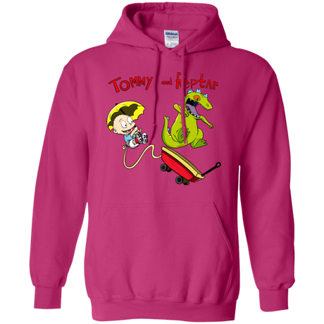 Tommy and Reptar Pullover Hoodie