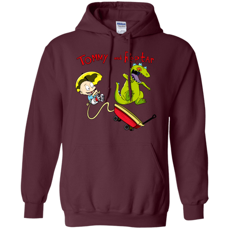 Tommy and Reptar Pullover Hoodie