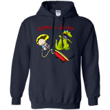 Sweatshirts Navy / S Tommy and Reptar Pullover Hoodie