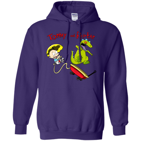 Tommy and Reptar Pullover Hoodie