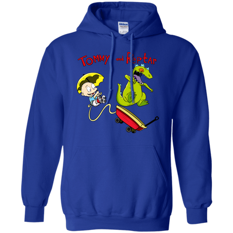 Sweatshirts Royal / S Tommy and Reptar Pullover Hoodie