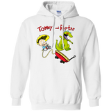 Sweatshirts White / S Tommy and Reptar Pullover Hoodie