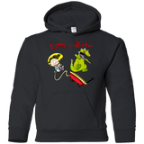 Sweatshirts Black / YS Tommy and Reptar Youth Hoodie
