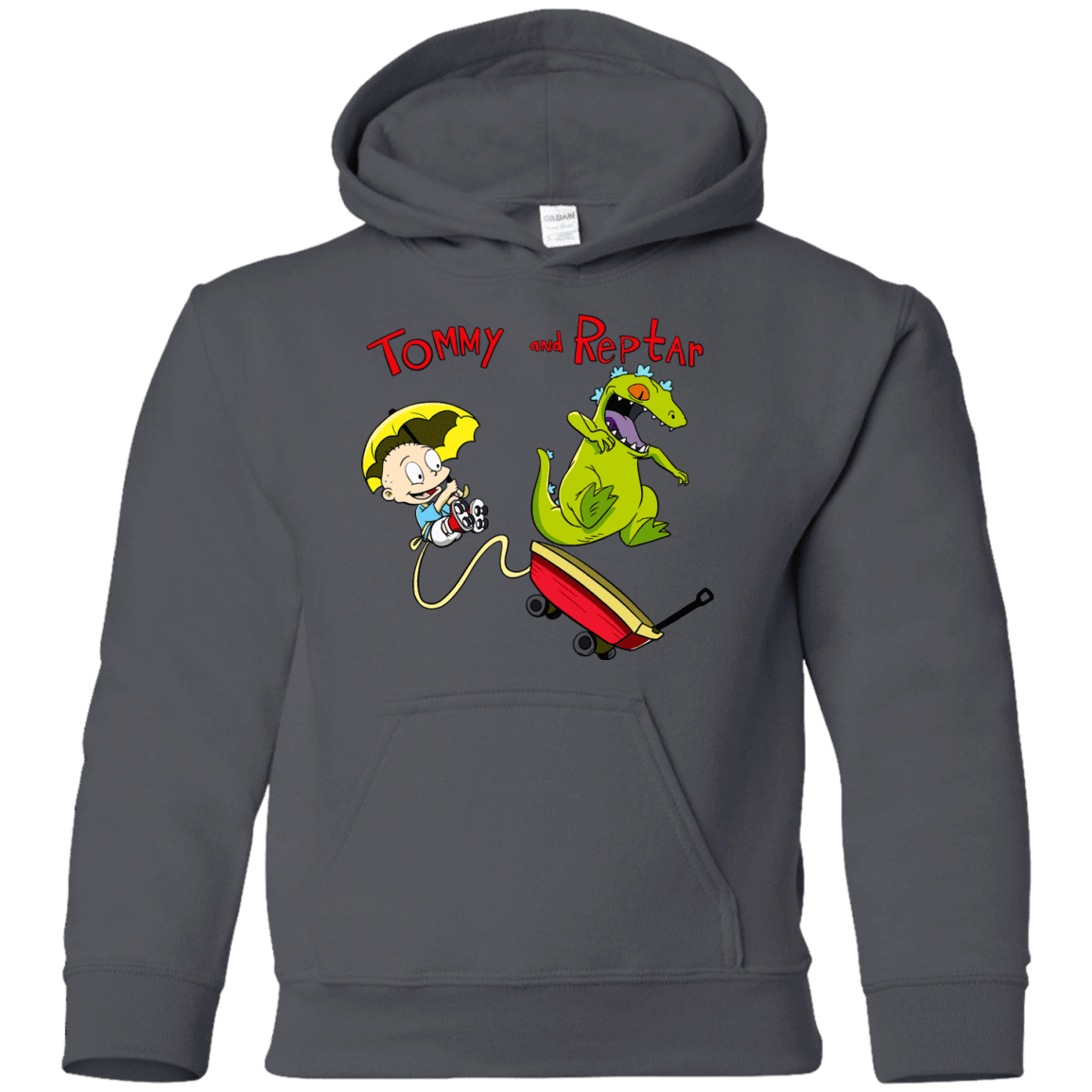 Sweatshirts Charcoal / YS Tommy and Reptar Youth Hoodie