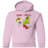 Sweatshirts Light Pink / YS Tommy and Reptar Youth Hoodie