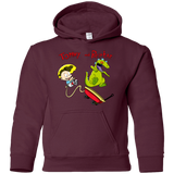 Sweatshirts Maroon / YS Tommy and Reptar Youth Hoodie