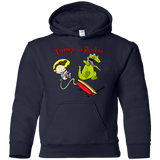 Sweatshirts Navy / YS Tommy and Reptar Youth Hoodie