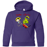 Sweatshirts Purple / YS Tommy and Reptar Youth Hoodie