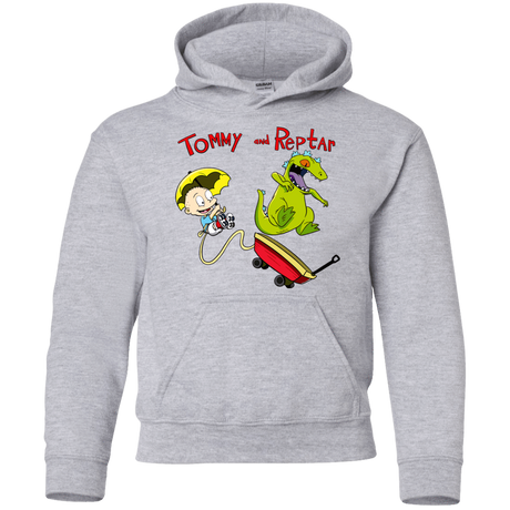 Sweatshirts Sport Grey / YS Tommy and Reptar Youth Hoodie