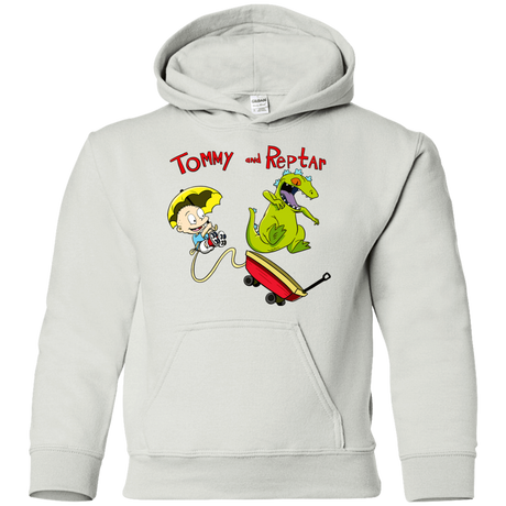 Sweatshirts White / YS Tommy and Reptar Youth Hoodie
