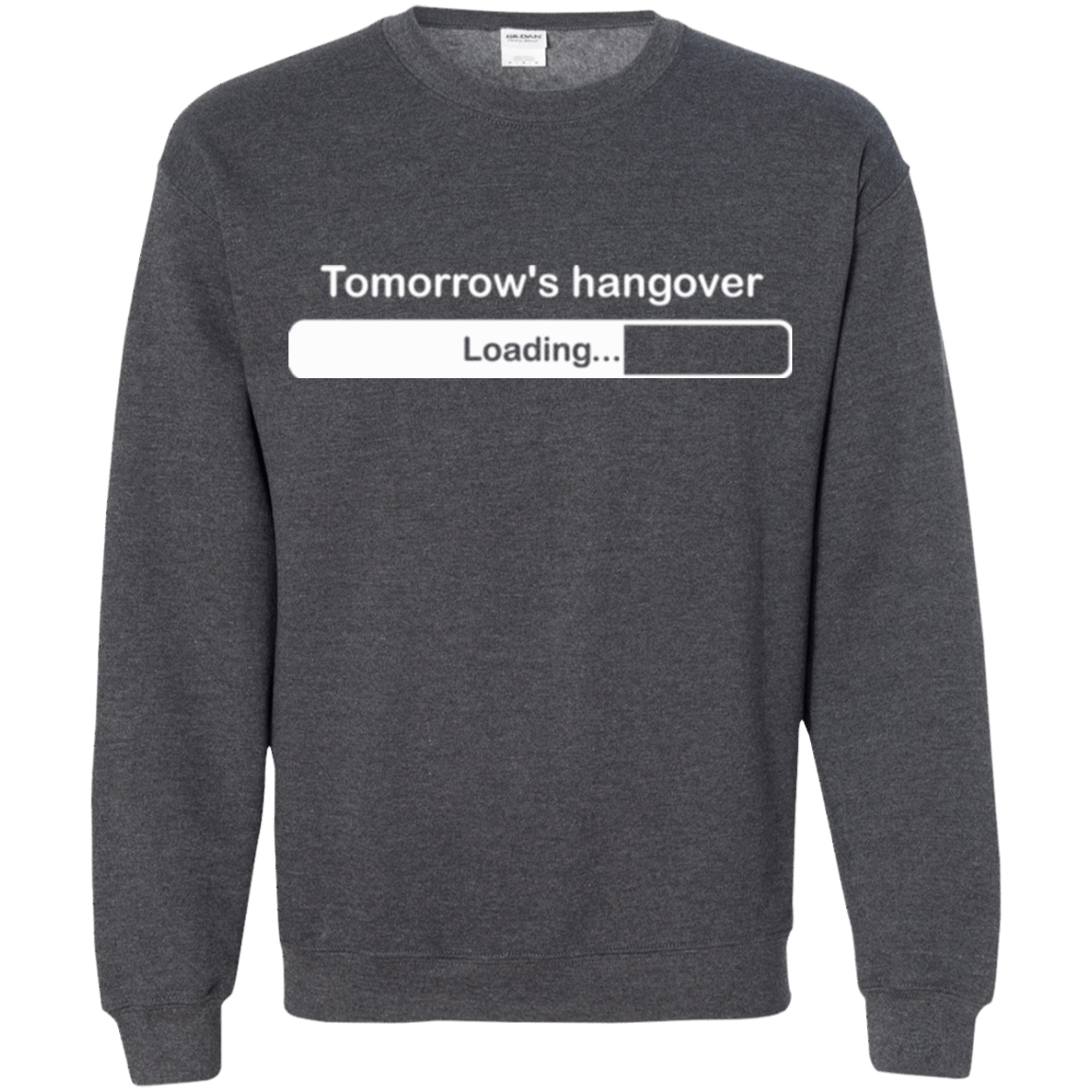 Sweatshirts Dark Heather / Small Tomorrow's hangover Crewneck Sweatshirt