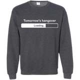 Sweatshirts Dark Heather / Small Tomorrow's hangover Crewneck Sweatshirt