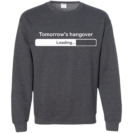 Sweatshirts Dark Heather / Small Tomorrow's hangover Crewneck Sweatshirt