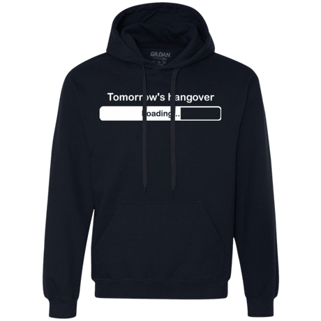 Sweatshirts Navy / Small Tomorrow's hangover Premium Fleece Hoodie