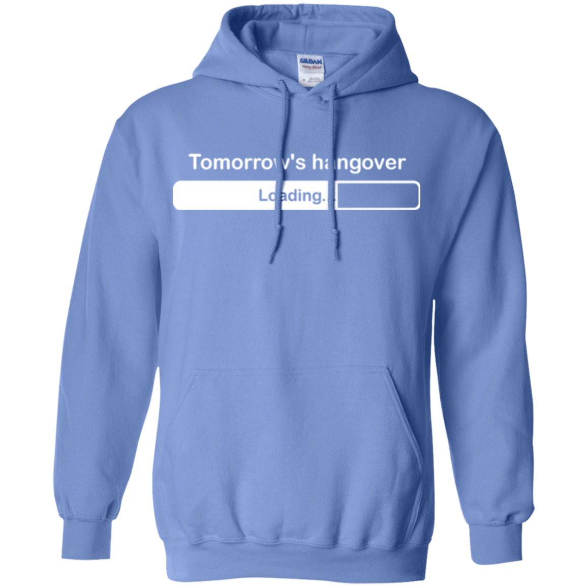 Sweatshirts Carolina Blue / Small Tomorrow's hangover Pullover Hoodie