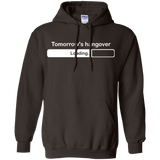 Sweatshirts Dark Chocolate / Small Tomorrow's hangover Pullover Hoodie