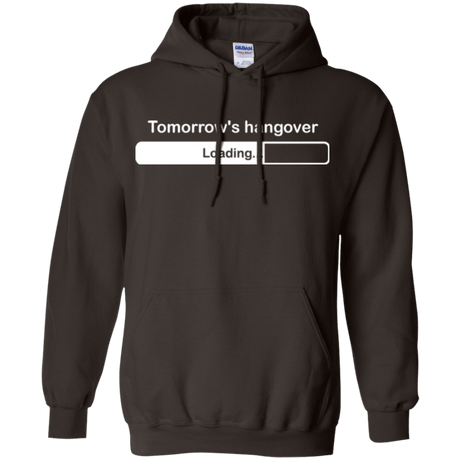 Sweatshirts Dark Chocolate / Small Tomorrow's hangover Pullover Hoodie