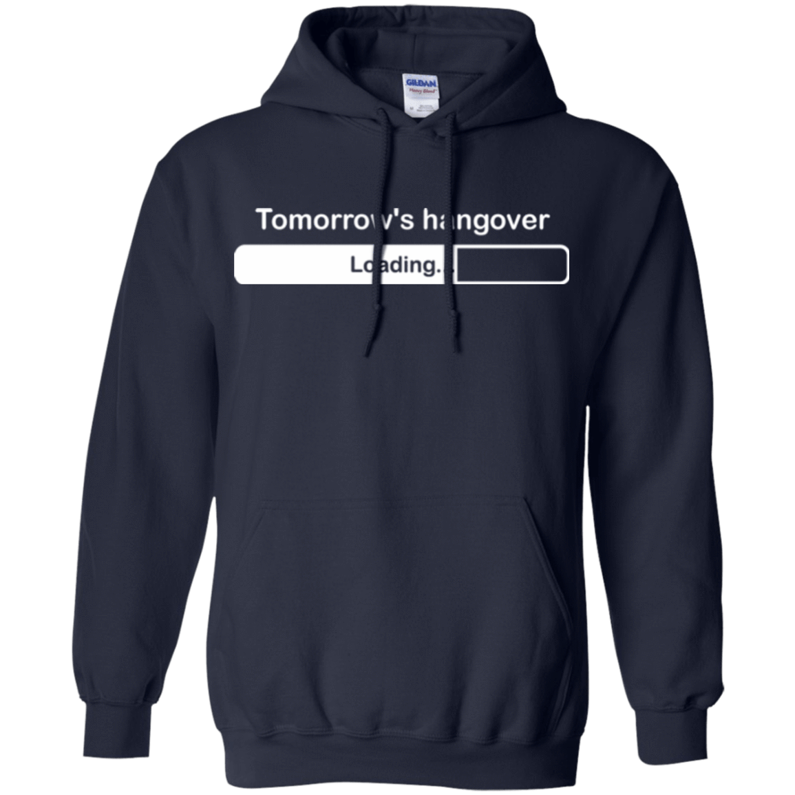 Sweatshirts Navy / Small Tomorrow's hangover Pullover Hoodie