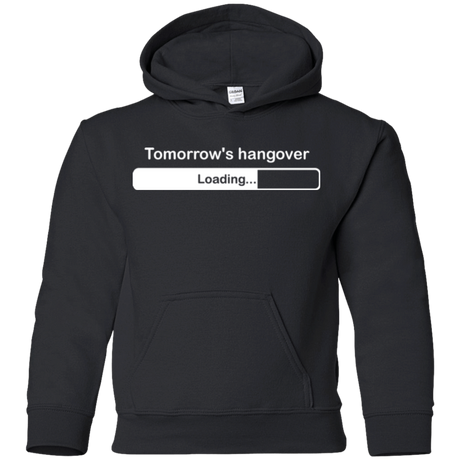 Sweatshirts Black / YS Tomorrow's hangover Youth Hoodie