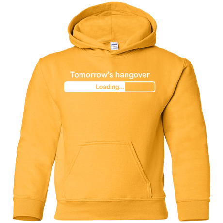 Sweatshirts Gold / YS Tomorrow's hangover Youth Hoodie