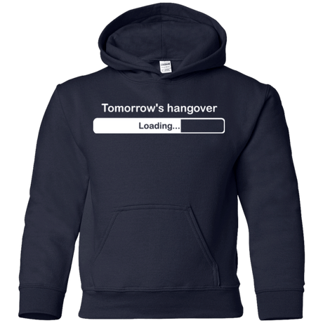 Sweatshirts Navy / YS Tomorrow's hangover Youth Hoodie
