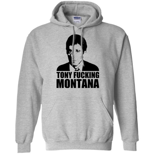 Sweatshirts Sport Grey / Small Tony Fucking Montana Pullover Hoodie