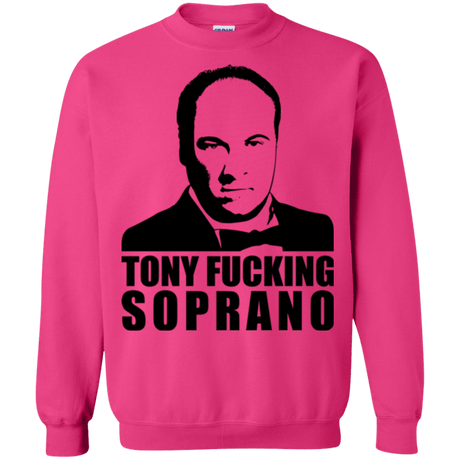 Sweatshirts Heliconia / Small Tony Fucking Soprano Crewneck Sweatshirt