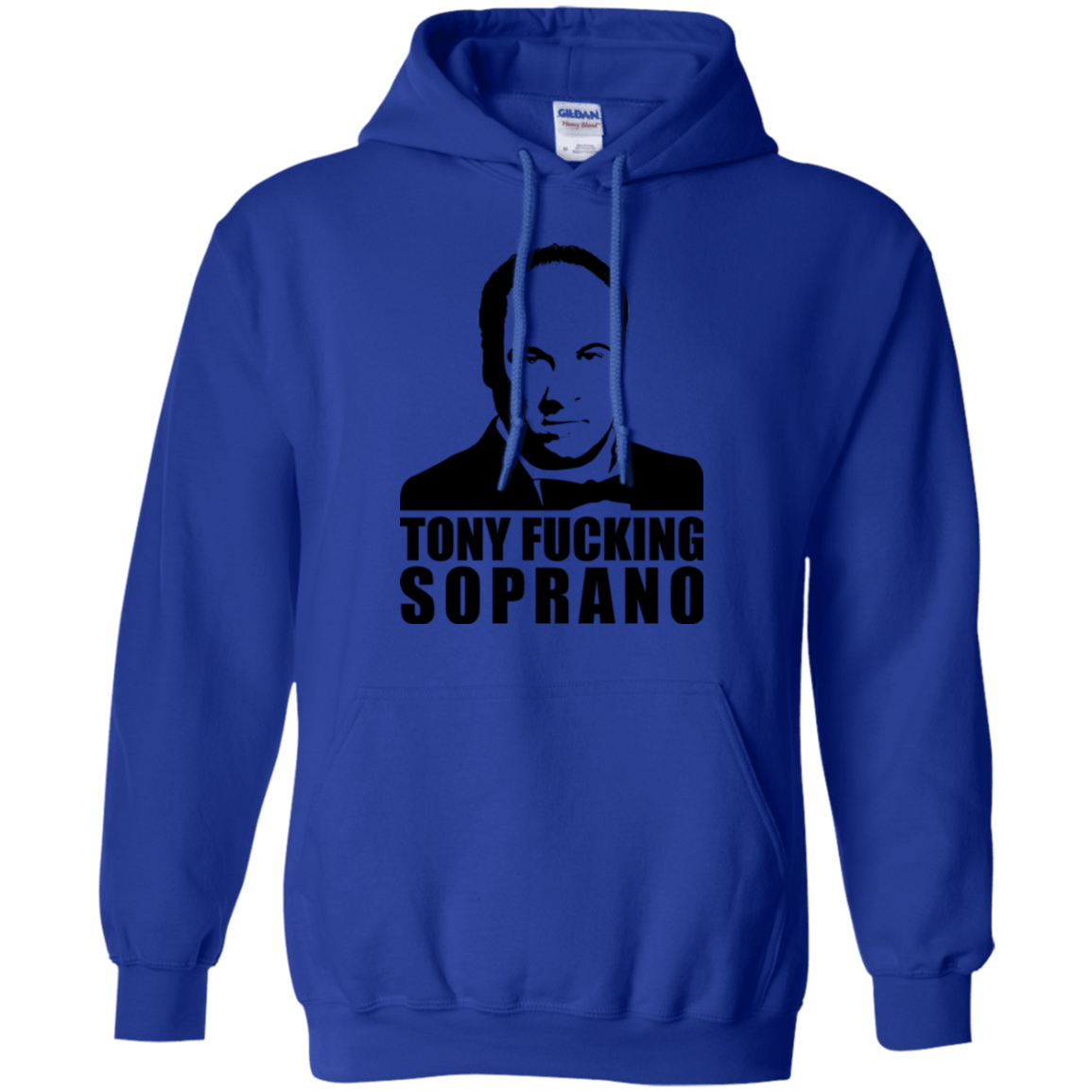 Sweatshirts Royal / Small Tony Fucking Soprano Pullover Hoodie