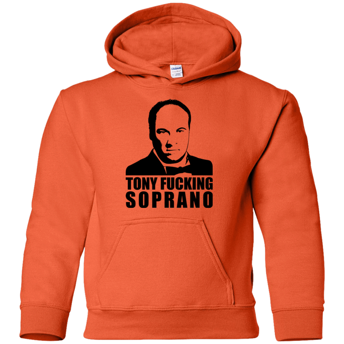 Sweatshirts Orange / YS Tony Fucking Soprano Youth Hoodie