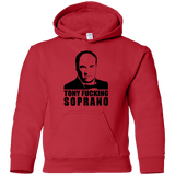 Sweatshirts Red / YS Tony Fucking Soprano Youth Hoodie
