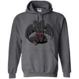 Sweatshirts Dark Heather / S Toothless Feed Me Pullover Hoodie