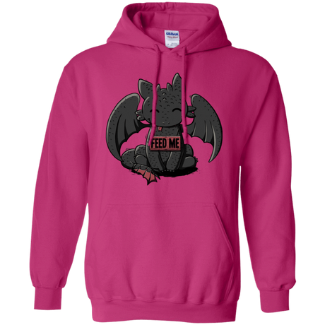 Sweatshirts Heliconia / S Toothless Feed Me Pullover Hoodie