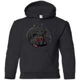 Sweatshirts Black / YS Toothless Feed Me Youth Hoodie